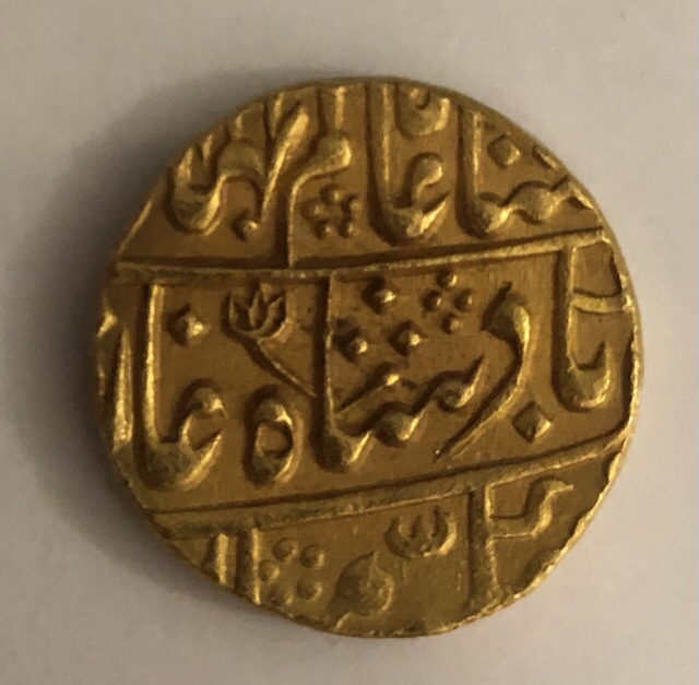 Help-Identifying-Mughal-Mohur-Id:-AH-1221-1253-Jaipur-Gold-Mohur
